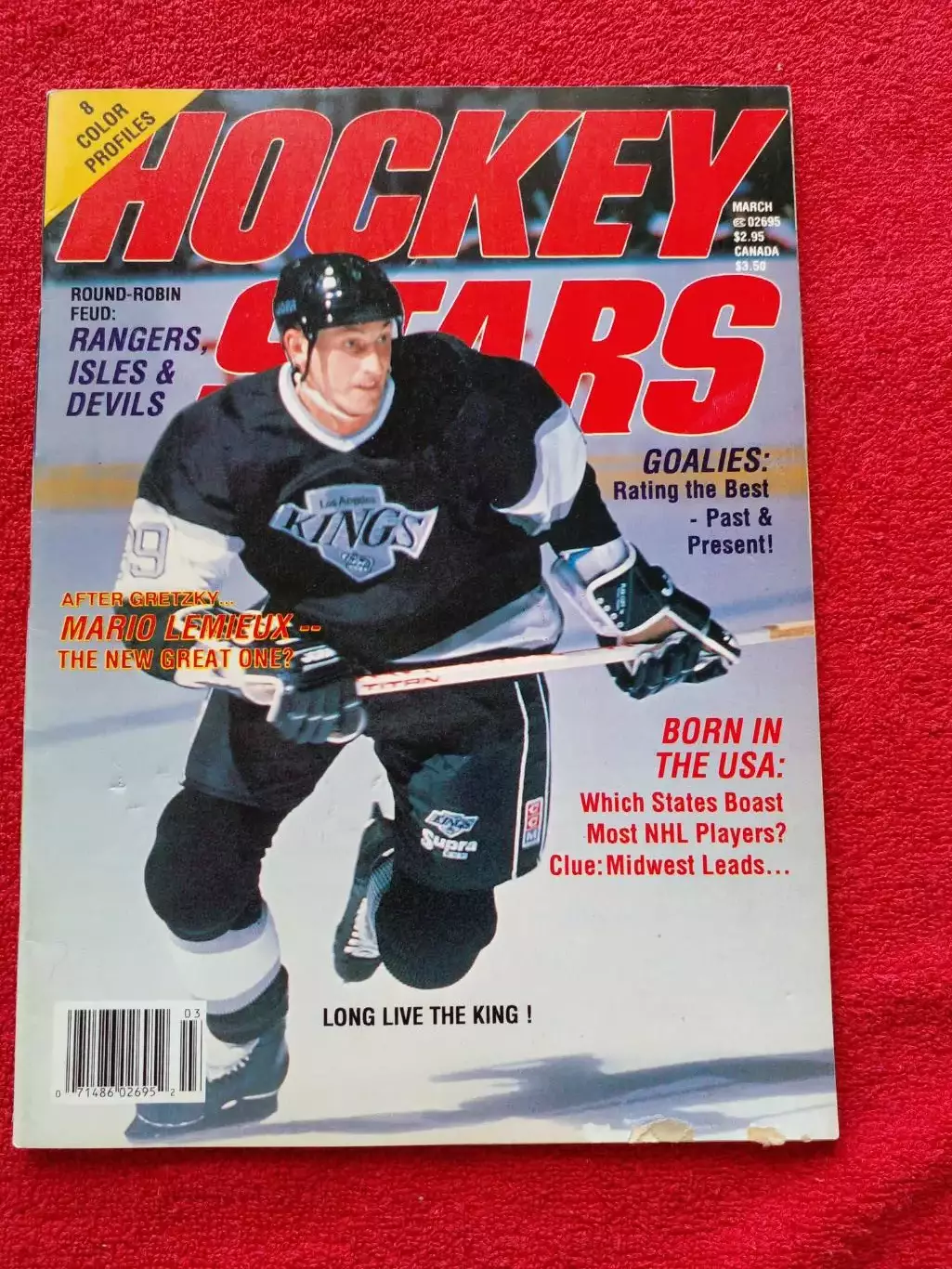 Уэйн Гретцки! Журнал HOCKEY STARS НХЛ Хоккей 1988-89 Канада США
