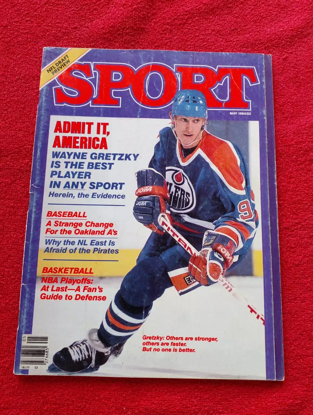 Уэйн Гретцки! Журнал SPORT 1984 Канада США