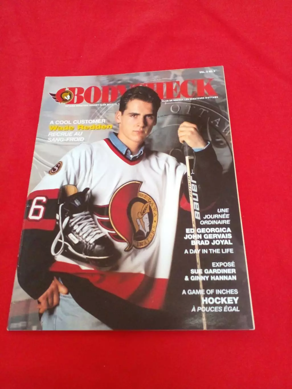 Журнал BODYCHECK Хоккей НХЛ 1997 Уод Редден