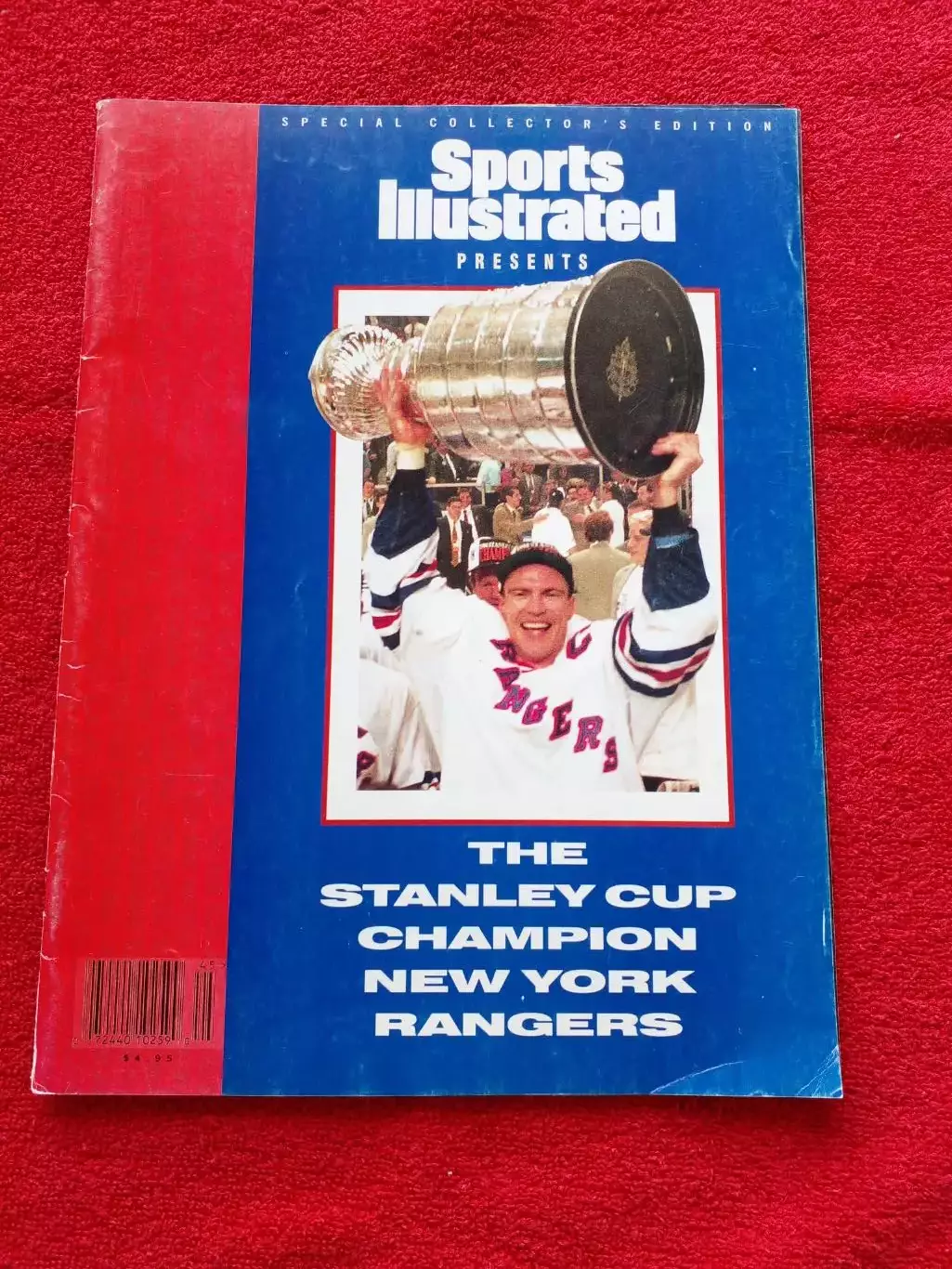 Журнал Sport Illustrated 1994 Хоккей НХЛ Нью-Йорк Рэйнджерс Марк Месье