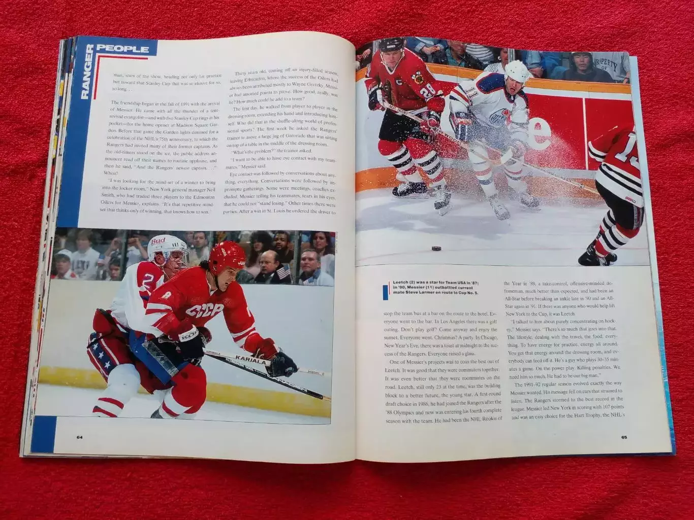 Журнал Sport Illustrated 1994 Хоккей НХЛ Нью-Йорк Рэйнджерс Марк Месье 5