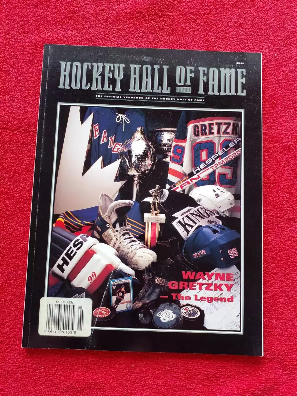 Уэйн Гретцки! Ежегодник НХЛ Hockey Hall of Fame 1999-2000 Канада, США.
