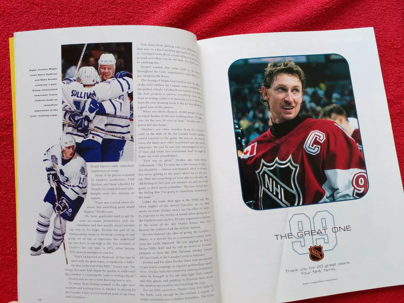 Уэйн Гретцки! Ежегодник НХЛ Hockey Hall of Fame 1999-2000 Канада, США. 1