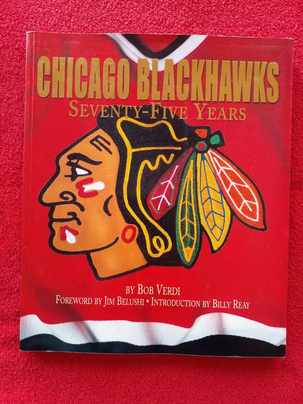 Книга - Альбом. 75-летняя история Чикаго Блэк Хоукс Хоккей НХЛ