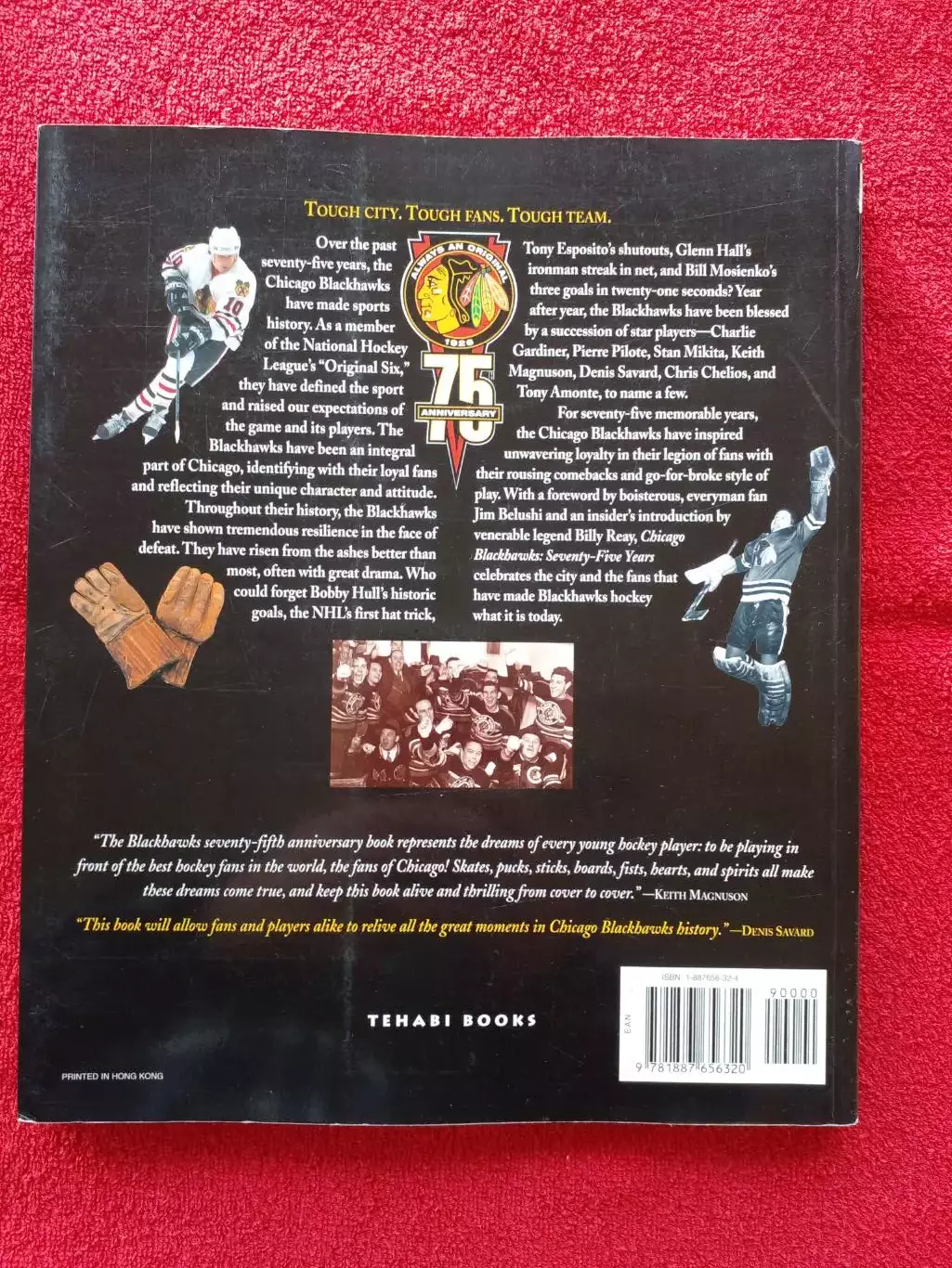 Книга - Альбом. 75-летняя история Чикаго Блэк Хоукс Хоккей НХЛ 1