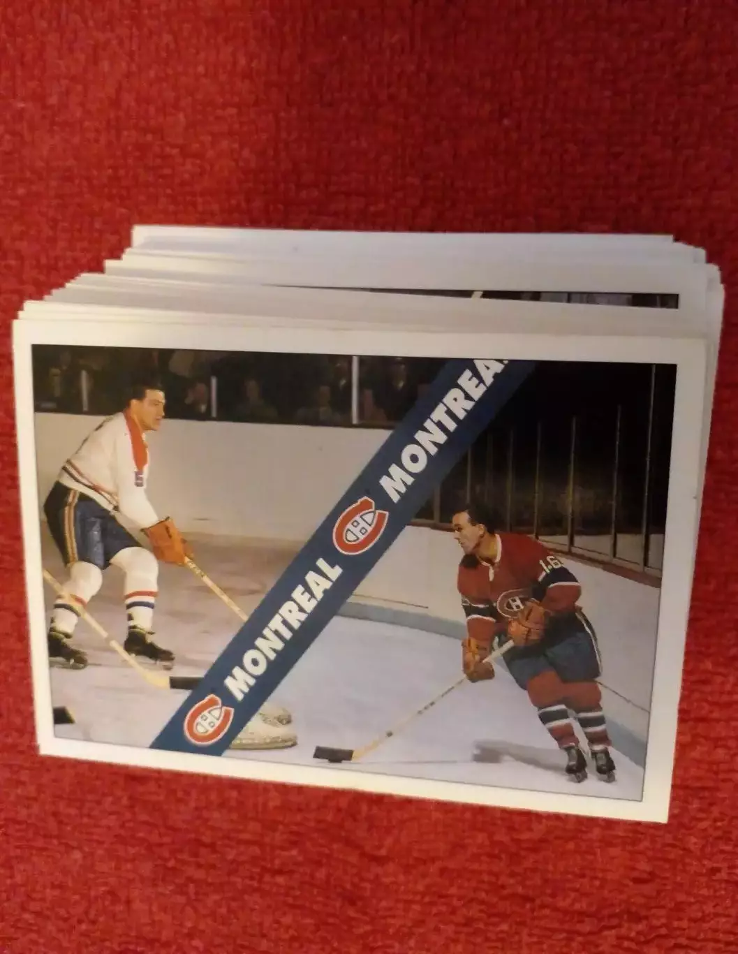 Хоккей. Карточки 75-лет НХЛ. В наборе 99шт. из 100 (нет одной карточки №11)