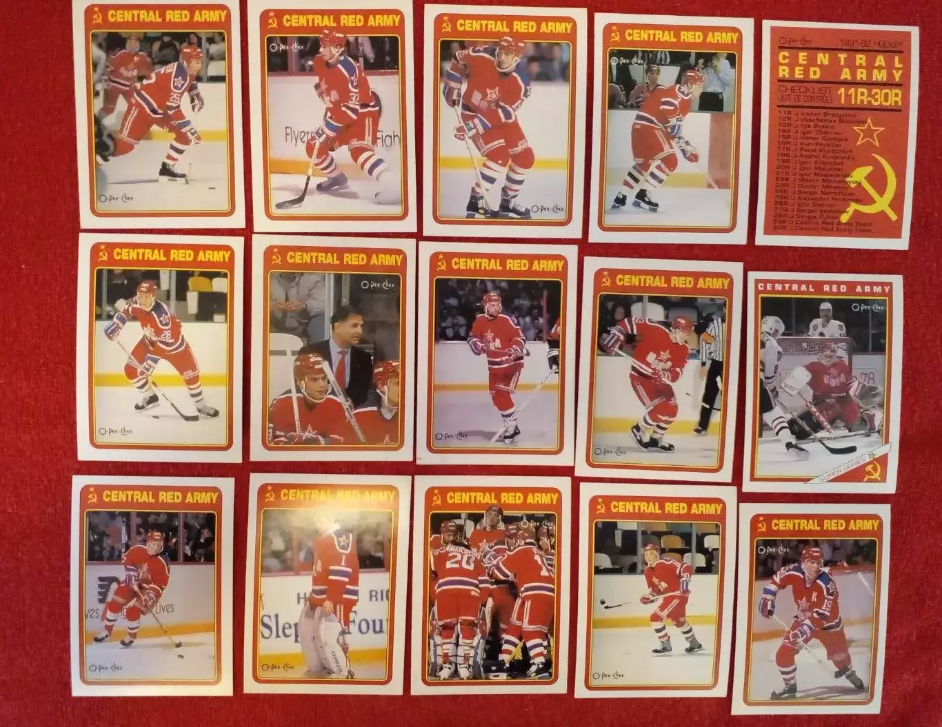 Хоккей. 15 карточек ЦСКА vs. НХЛ. Суперсерия.