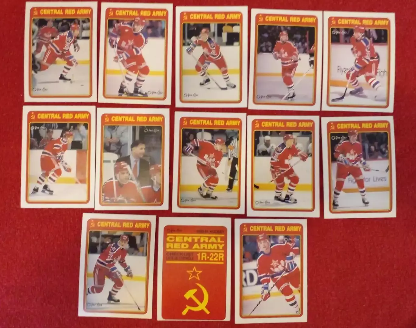 Хоккей. 13 карточек ЦСКА vs. НХЛ. Суперсерия.