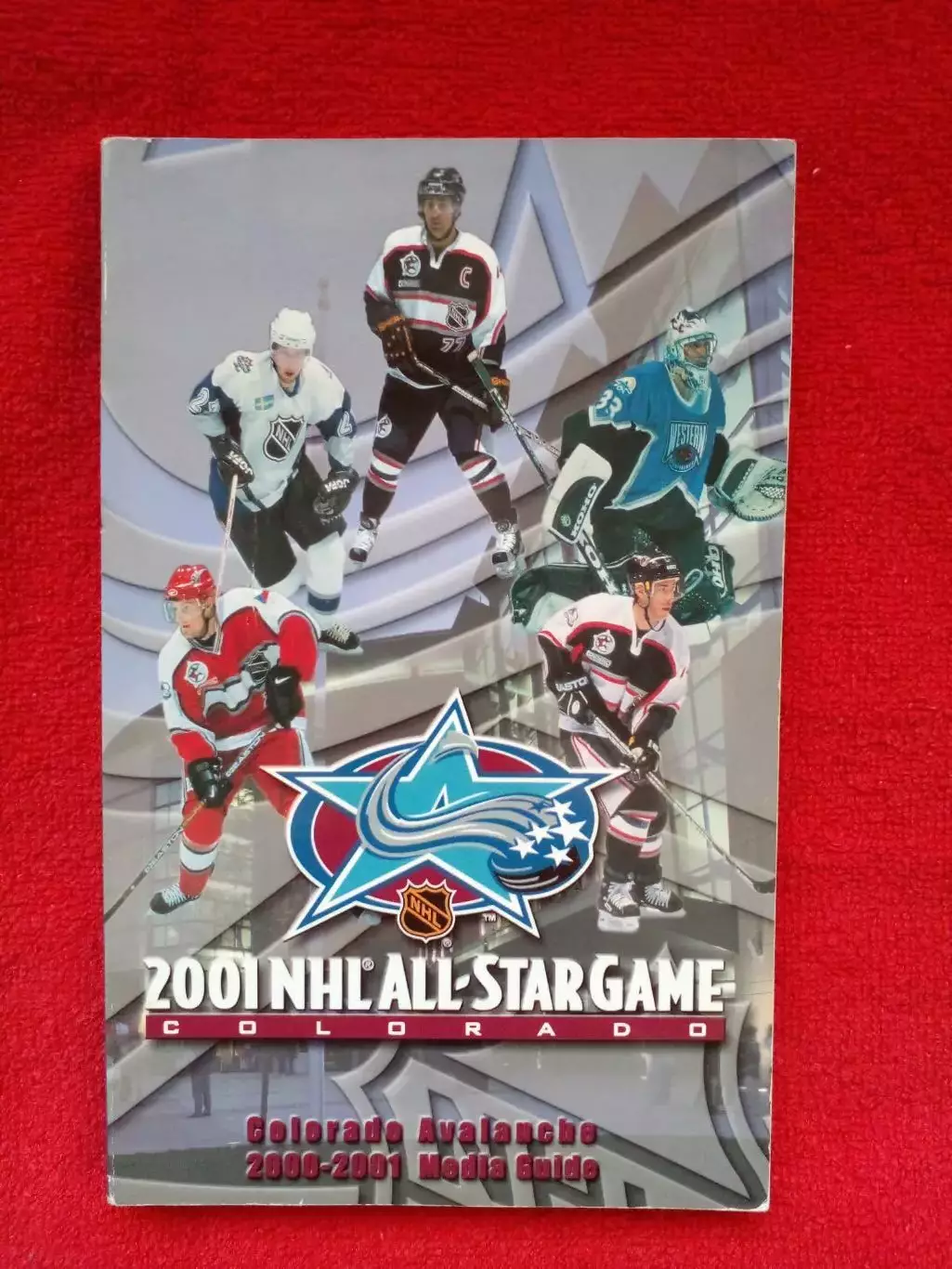 Клубный справочник Колорадо Авеланш 2000-01 Хоккей НХЛ