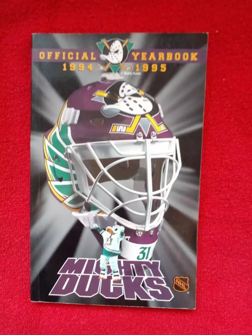 Клубный справочник Анахейм Майти Дакс 1994-95 Хоккей НХЛ