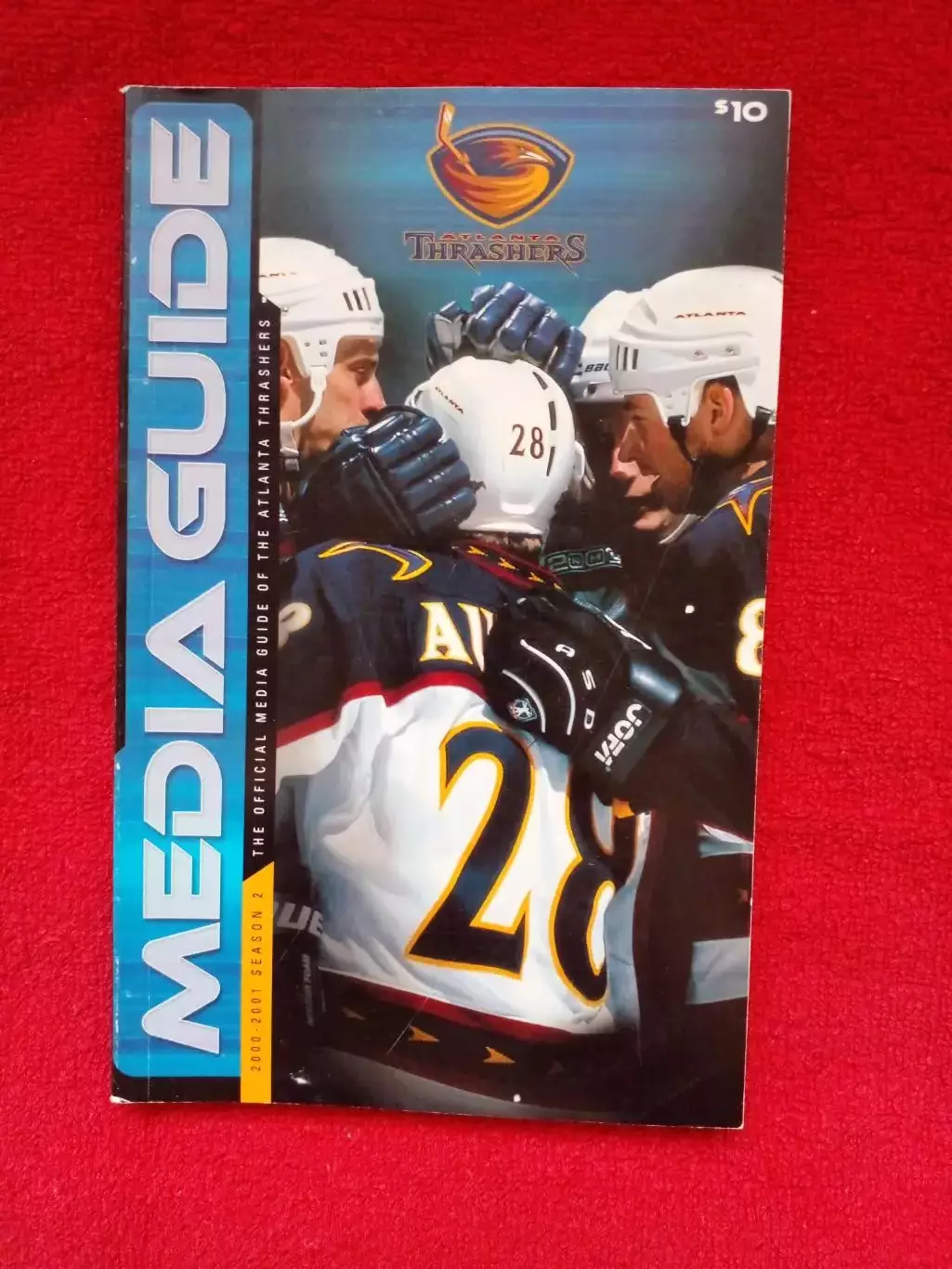 Клубный справочник Атланта Трэшерс 2000-01 Хоккей НХЛ