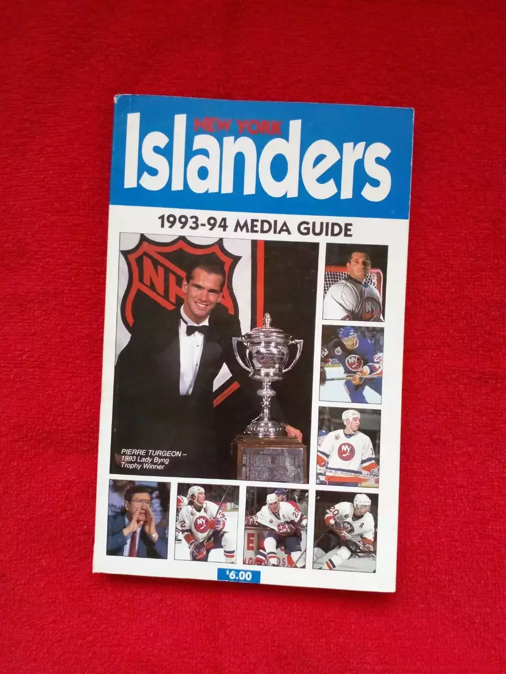 Клубный справочник Нью-Йорк Айлендерз 1993-94 Хоккей НХЛ