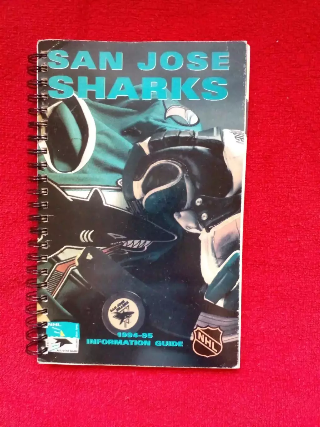 Клубный справочник Сан-Хосе Шаркс 1994-95 Хоккей НХЛ
