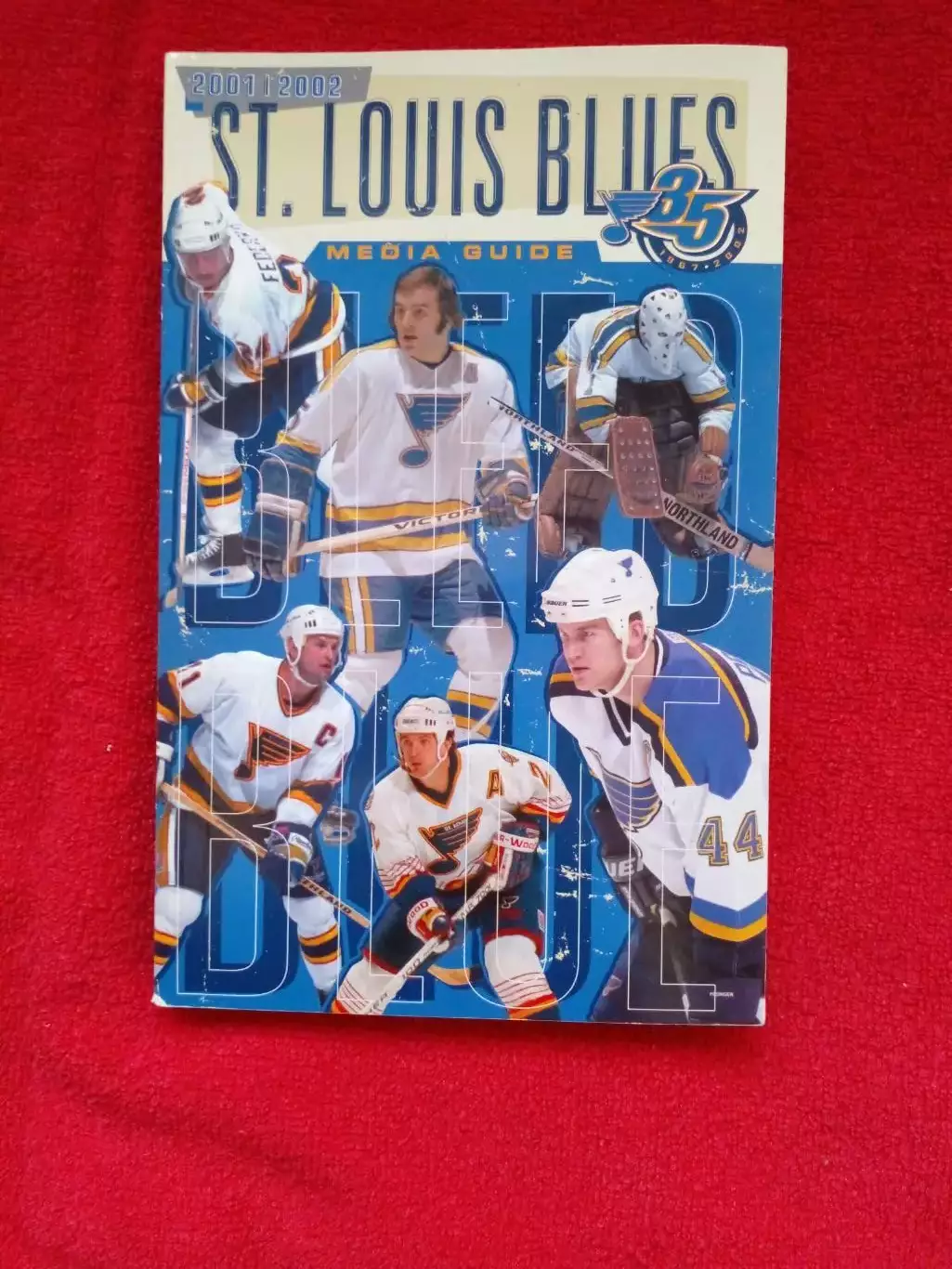 Клубный справочник Сент-Луис Блюз 2001-02 Хоккей НХЛ
