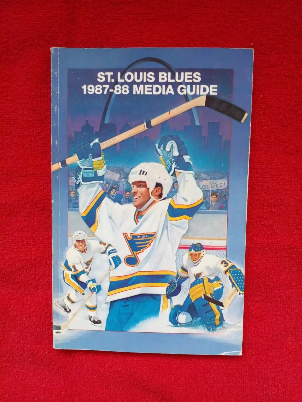 Клубный справочник Сент-Луис Блюз 1987-88 Хоккей НХЛ