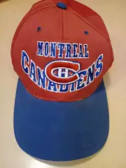 Кепка Монреаль Канадиенз НХЛ 80-х.
