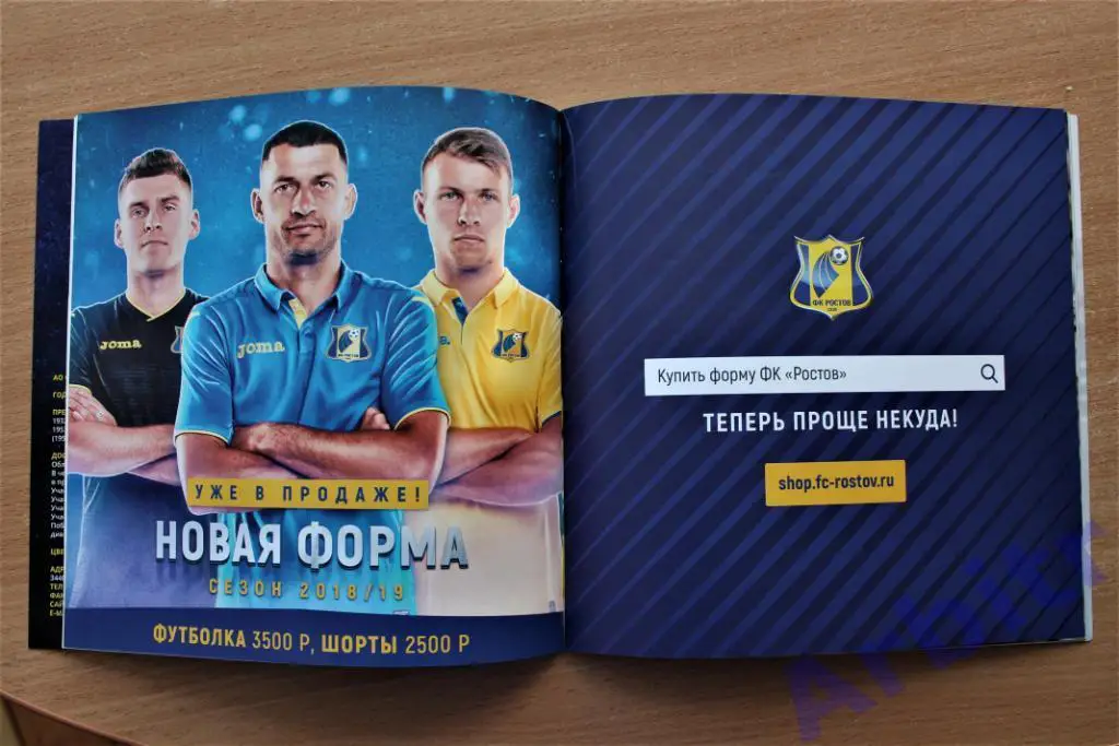 программка Ростов - Крылья Советов 2018/19 2