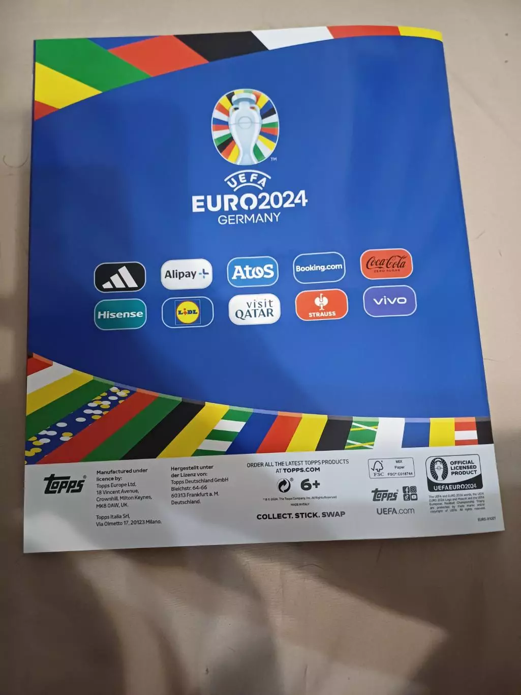 Журнал Panini Euro 2024 3