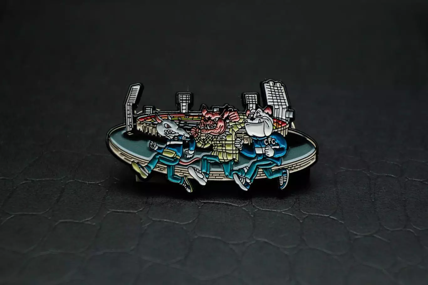 Значок Зенит и Спартак Москва(21.08. 2004 Петровский) Spartak Moscow. ФКСМ