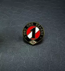 Значок Win or Die We are on the top of the leagueSpartak Москва. ФКСМ.