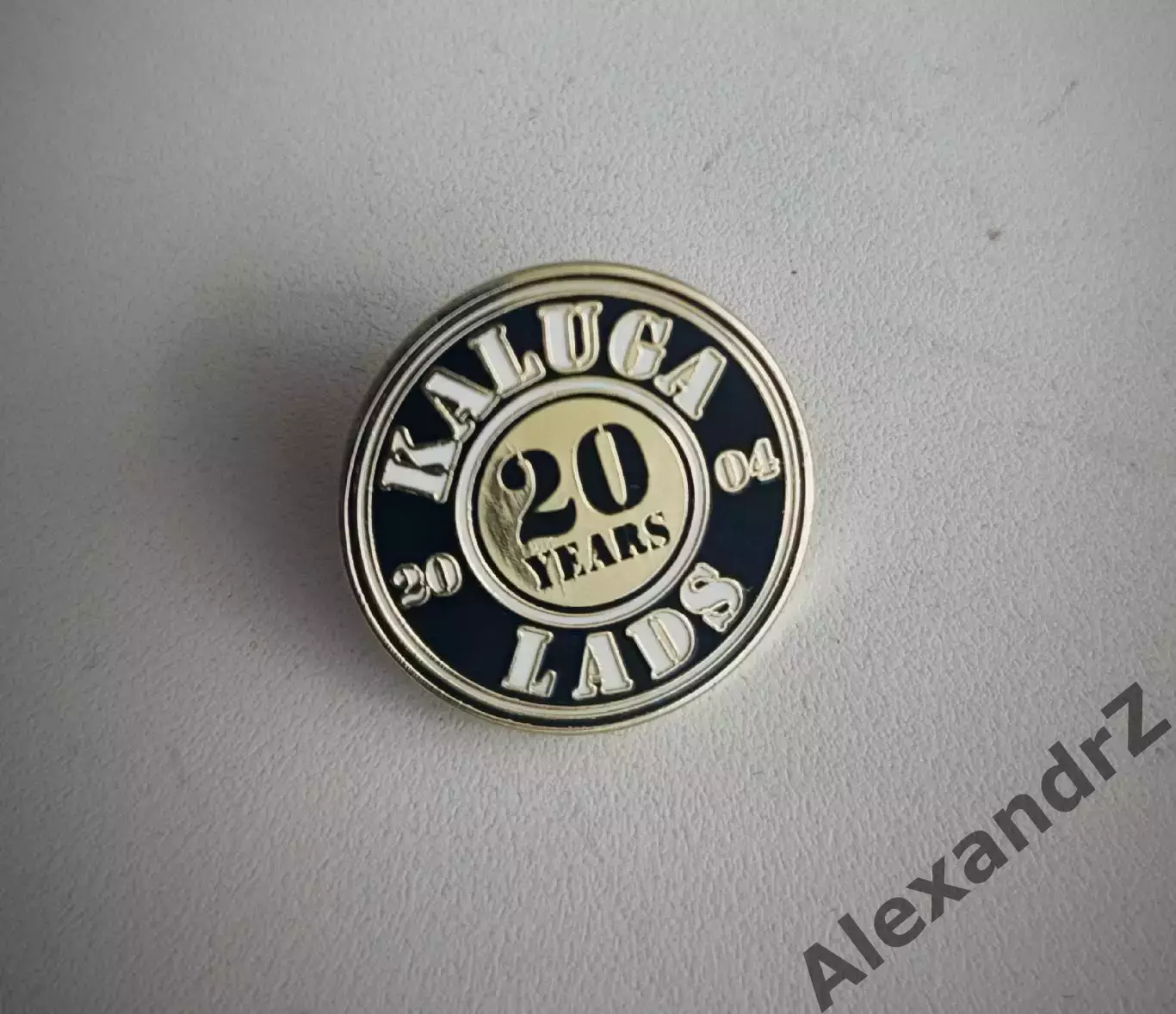 Значок Kaluga Lads - 20 лет. ФК Калуга
