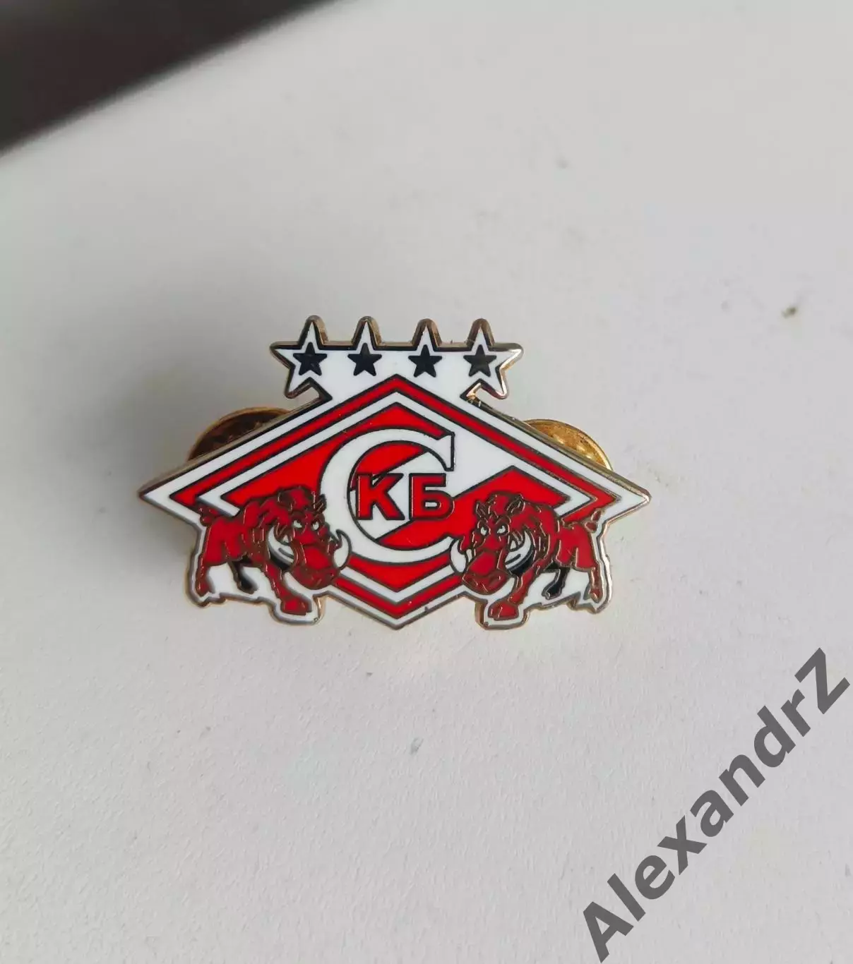 Значок Спартак Москва. Spartak Moscow. ФКСМ.