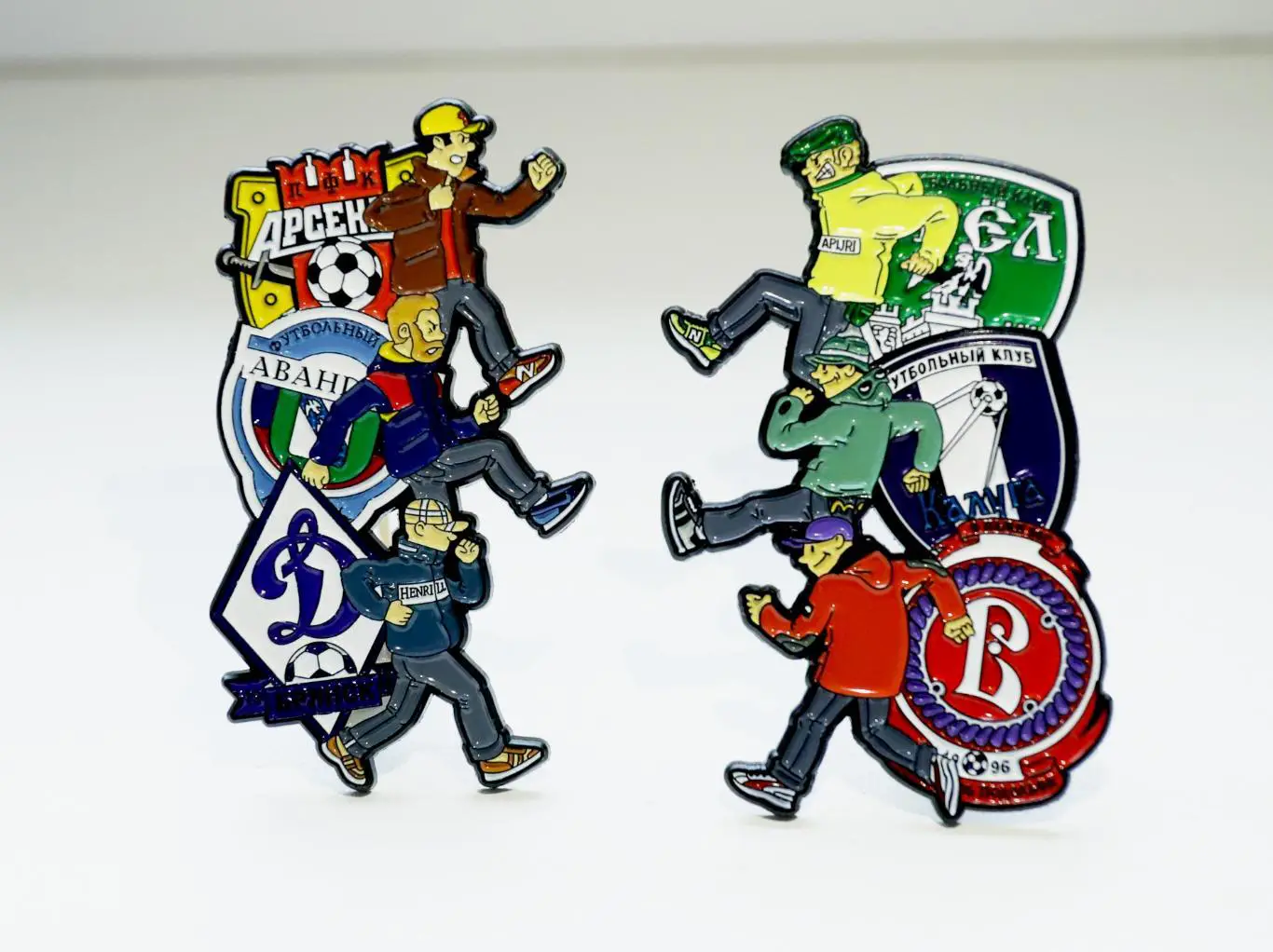 Значки Дерби средней полосы - Орёл, Калуга, Подольск VS Тула, Курск, Брянск 1