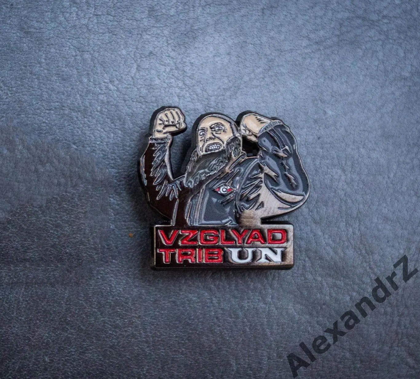 ЗначокVZGLYAD TRIBUN Фанат. Спартак Москва FCSM Spartak Moscow. ФКСМ