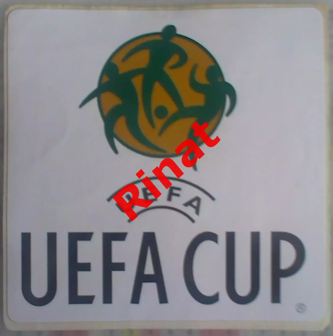 UEFA Наклейка.
