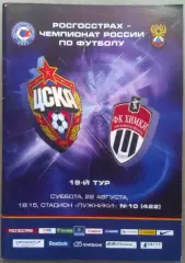 ЦСКА – Химки Московская область 22.08.2009 Чемпионат России