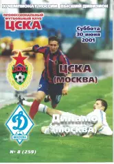 ЦСКА – Москва Москва 30.06.2001 Чемпионат России