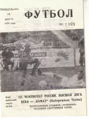 ЦСКА - КамАЗ Набережные Челны 14.03.1994 Чемпионат России