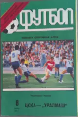 ЦСКА - Уралмаш Екатеринбург 08.07.1992 Чемпионат России