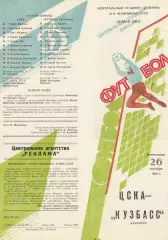 ЦСКА - Кузбасс Кемерово 26.09.1988 Чемпионат СССР Первая лига