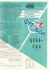 ЦСКА - СКА Хабаровск 01.07.1986 Чемпионат СССР