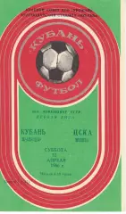 Кубань Краснодар - ЦСКА 12.04.1986 Чемпионат СССР