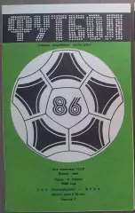 СКА Ростов-на-Дону - ЦСКА 09.04.1986 Чемпионат СССР