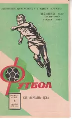 СКА Карпаты Львов - ЦСКА 06.10.1985 Чемпионат СССР
