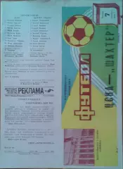 ЦСКА - Шахтер Донецк 07.10.1982 Чемпионат СССР