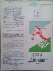 ЦСКА -Динамо Москва 03.08.1982 Чемпионат СССР
