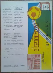 ЦСКА - СКА Ростов-на-Дону 09.08.1981 Чемпионат СССР