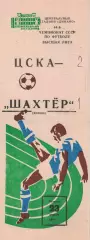 ЦСКА - Шахтер Донецк 23.04.1981 Чемпионат СССР