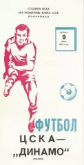ЦСКА - Динамо Тбилиси 09.06.1979 Кубок СССР Полуфинал