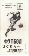ЦСКА - Торпедо Москва 10.05.1979 Чемпионат СССР
