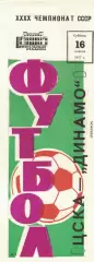 ЦСКА - Динамо Тбилиси 16.04.1977 Чемпионат СССР