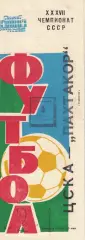 ЦСКА - Пахтакор Ташкент 04.08.1975 Чемпионат СССР