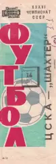 ЦСКА - Шахтер Донецк 14.07.1974 Чемпионат СССР