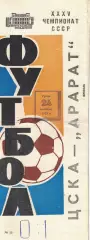 ЦСКА - Арарат Ереван 24.10.1973 Чемпионат СССР