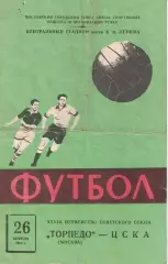 ЦСКА - Торпедо Москва 26.04.1966 Чемпионат СССР
