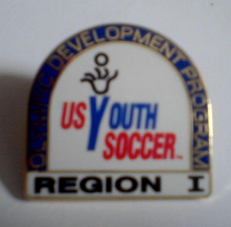 Молодежный футбол, США USYouth soccer. Программа олимпийского развития. Значок
